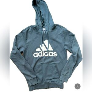 Adidas logo lightweight hoodie